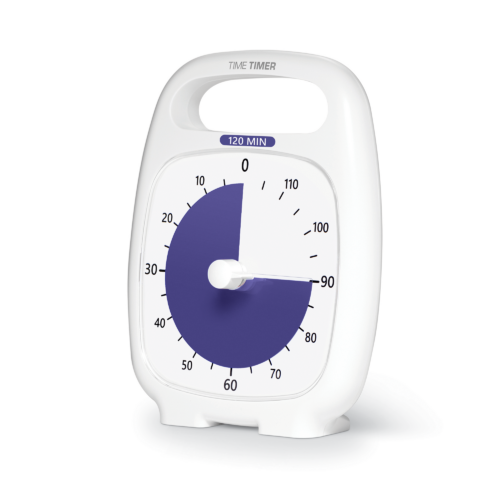 Time Timer® PLUS 120 min (valge)