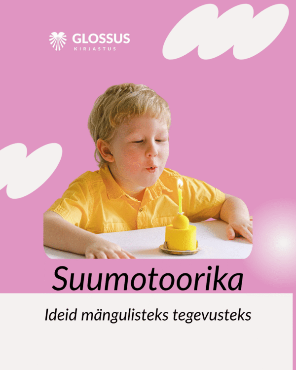 Kollase särgiga poiss puhub laua taga küünalt