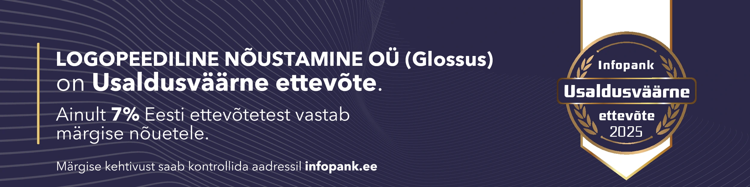 Logopeediline Nõustamine OÜ – Usaldusväärne ettevõte